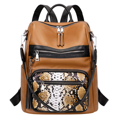 ALTOSY Soft Leather Backpack Women