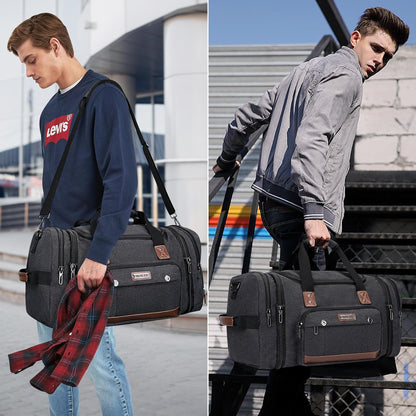 WITZMAN Canvas Duffle Bags for Traveling