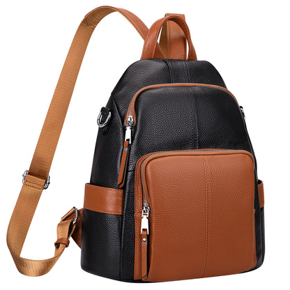 ALTOSY Leather Anti-theft Backpack