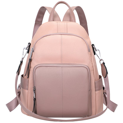 ALTOSY Leather Anti-theft Backpack