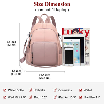 ALTOSY Leather Anti-theft Backpack