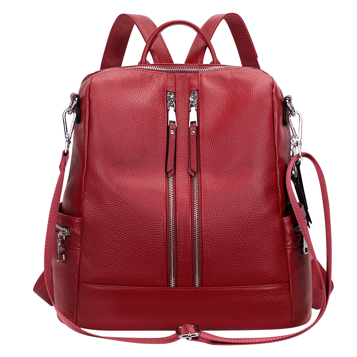 ALTOSY Genuine Leather Backpack Purse for Women Convertible