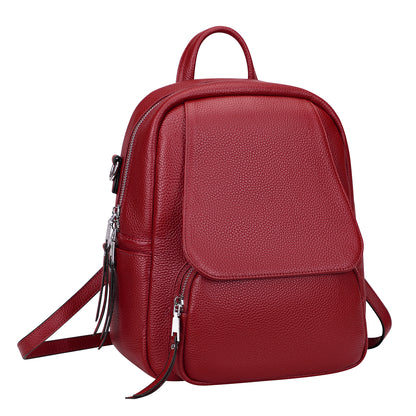 ALTOSY Small Genuine Leather Backpack