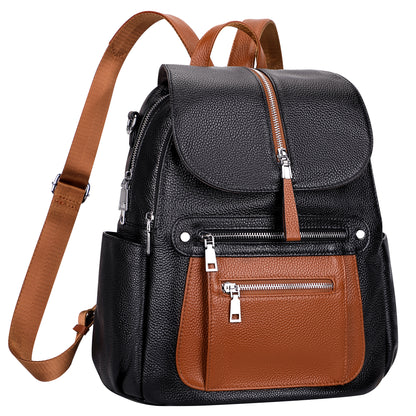 ALTOSY Women Leather Backpack