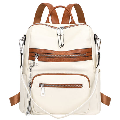 ALTOSY  Large Soft Leather Backpack