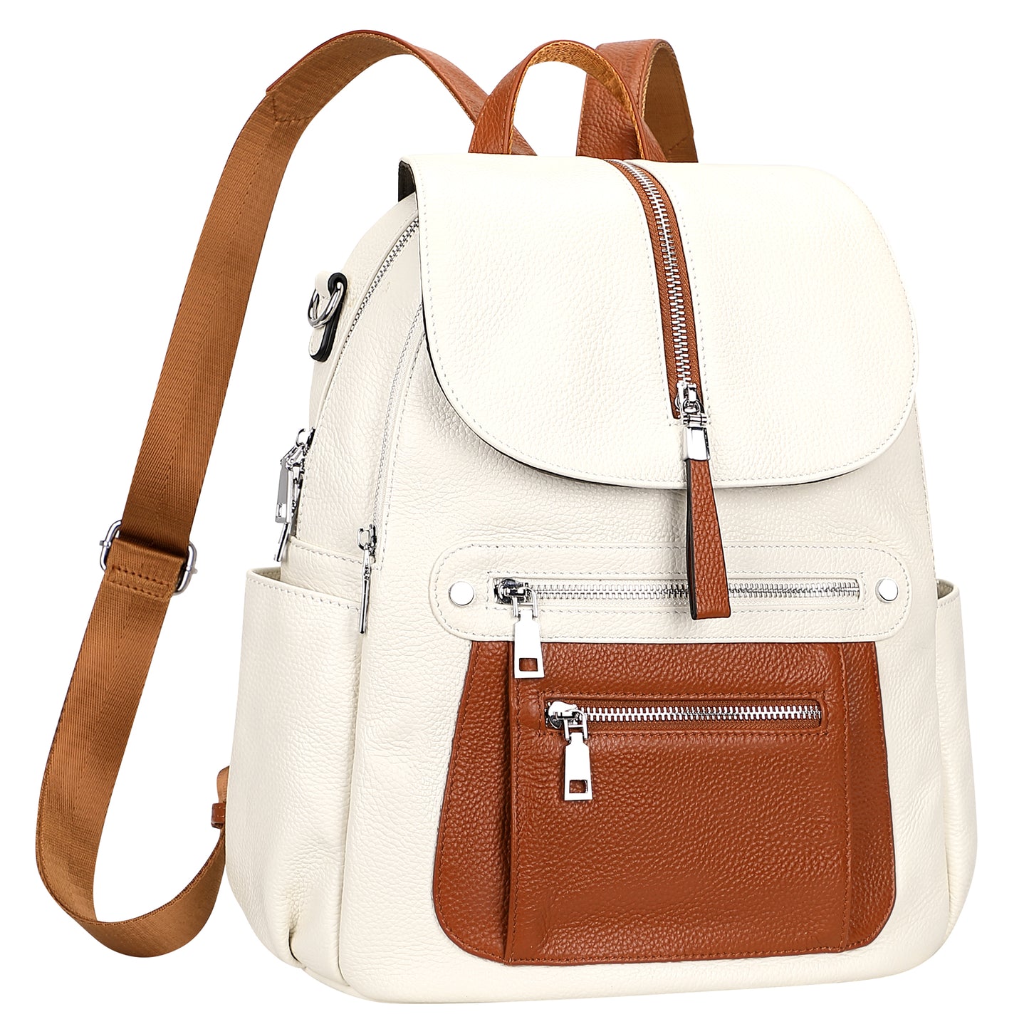 ALTOSY Women Leather Backpack