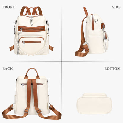 ALTOSY  Large Soft Leather Backpack