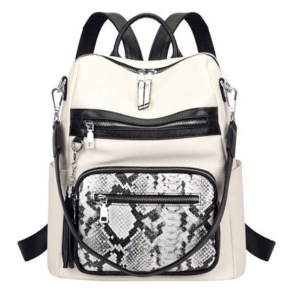 ALTOSY Soft Leather Backpack Women