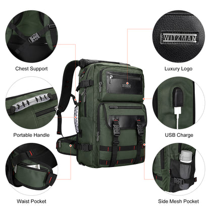 WITZMAN Carry On Travel Backpack