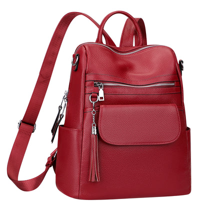 ALTOSY Leather Backpack Purse