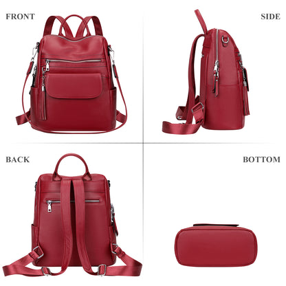 ALTOSY Leather Backpack Purse