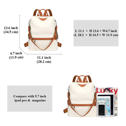 ALTOSY Leather Backpack Purse Women