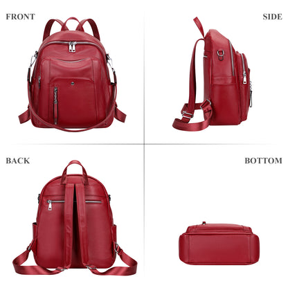 ALTOSY Fashion Leather Backpack