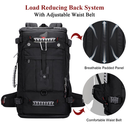 WITZMAN Travel Backpack with USB Port