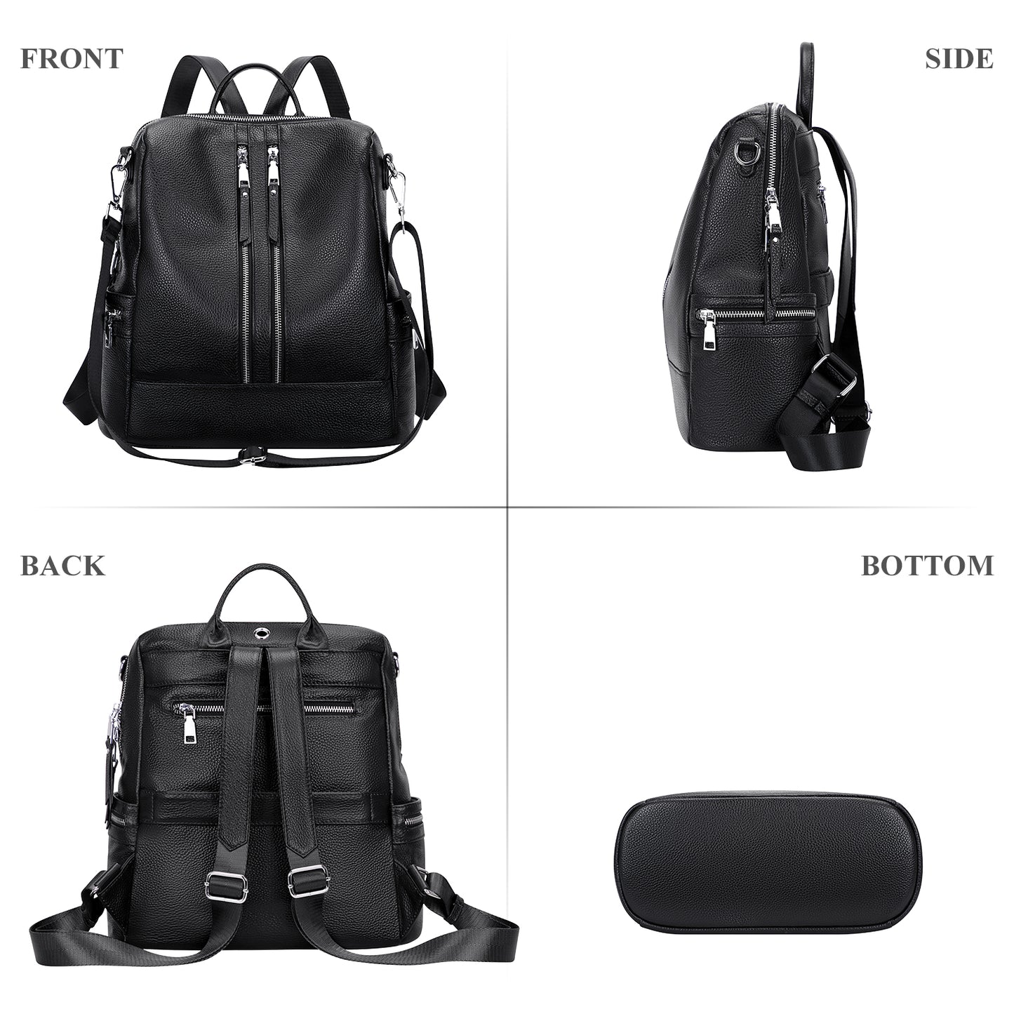 ALTOSY Convertible Backpack Purse