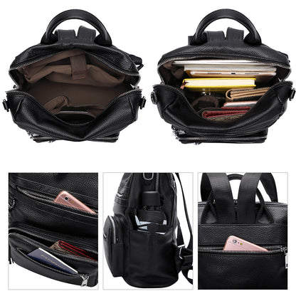 ALTOSY Laptop Leather Backpack