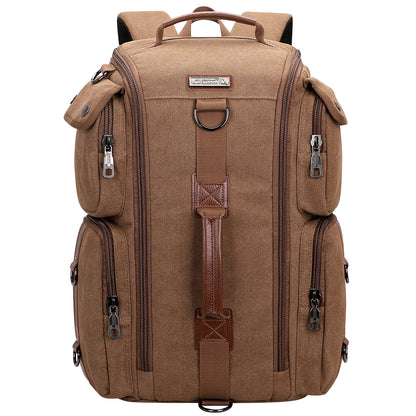 WITZMAN Vintage Canvas Travel Backpack