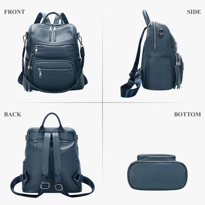 ALTOSY Laptop Leather Backpack