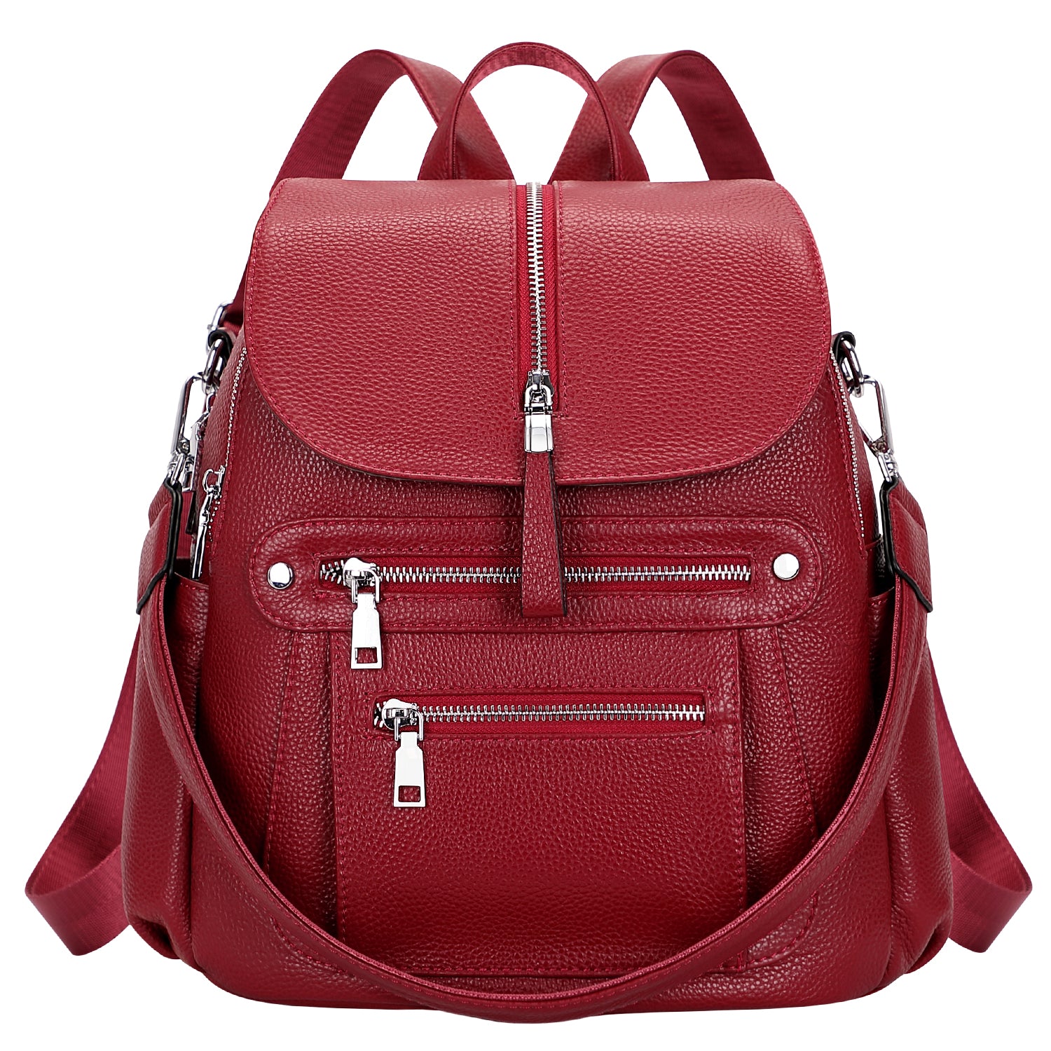 ALTOSY Leather Backpack Purse for Women Fashion Casual Handbag