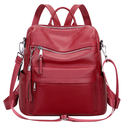 ALTOSY Large Leather Backpack