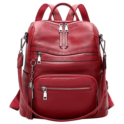 ALTOSY Laptop Leather Backpack