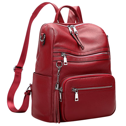 ALTOSY Laptop Leather Backpack