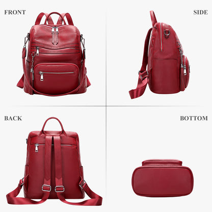 ALTOSY Laptop Leather Backpack