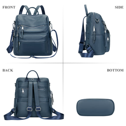 ALTOSY Large Leather Backpack