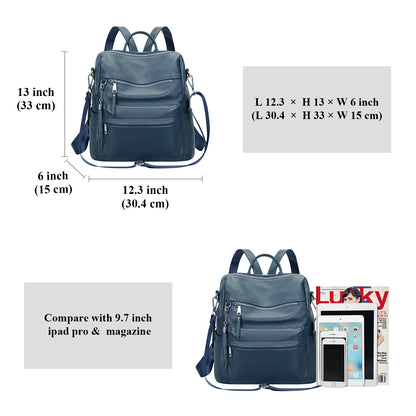 ALTOSY Large Leather Backpack