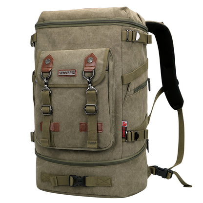 WITZMAN Canvas Travel Laptop Backpack