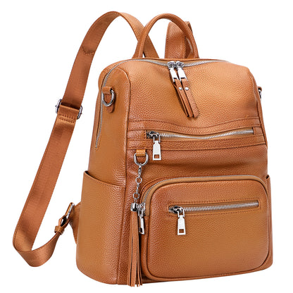 ALTOSY Laptop Leather Backpack