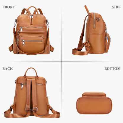 ALTOSY Laptop Leather Backpack