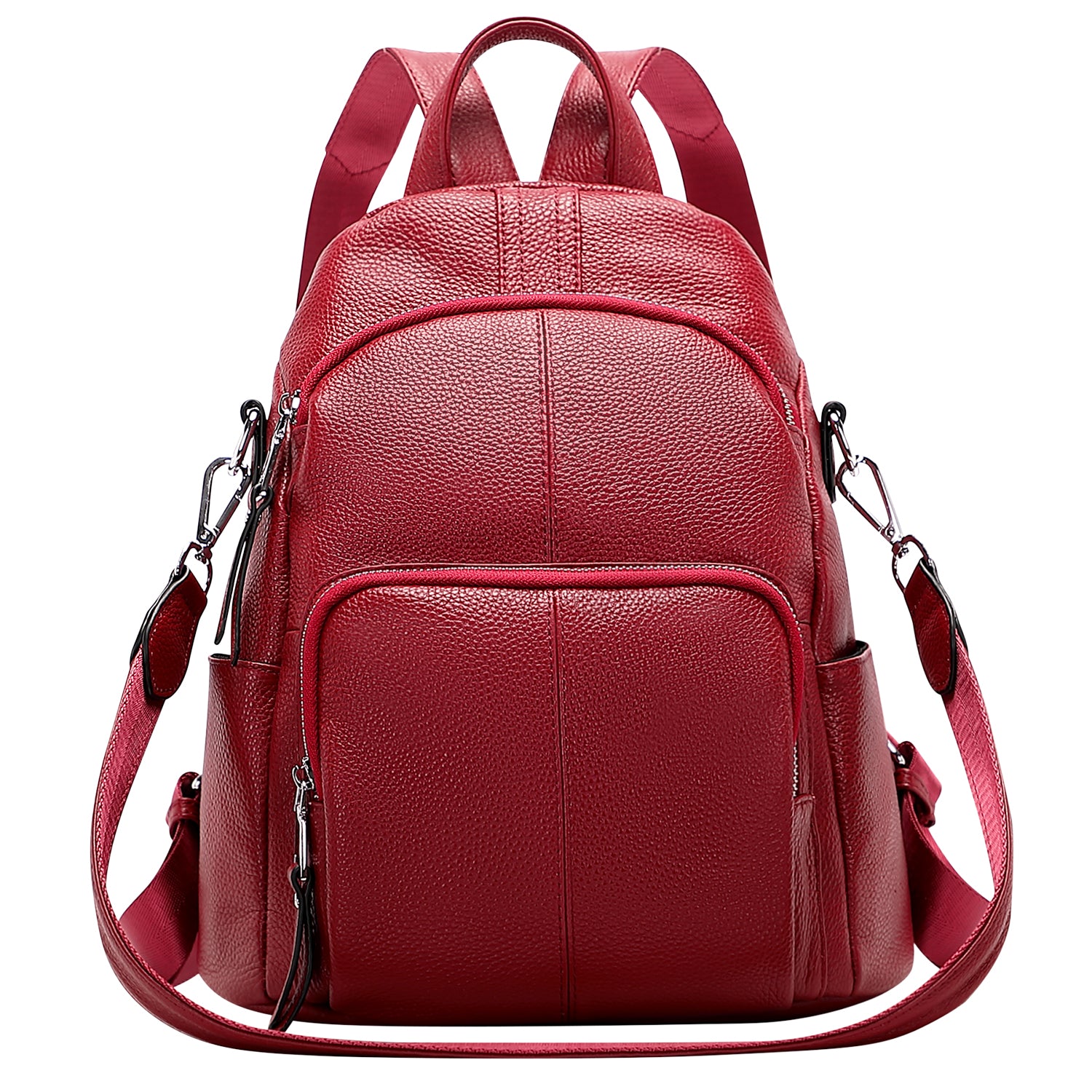 SAMAZ Women Purse Backpack Leather Anti-theft Bag Multipurpose Fashion  Shoulder Handbags, White and Yellowish, Medium, Daypack Backpacks :  Amazon.in: Fashion