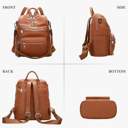 ALTOSY Laptop Leather Backpack