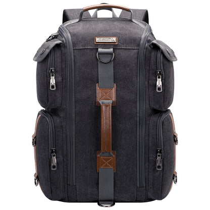 WITZMAN Vintage Canvas Travel Backpack