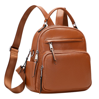 ALTOSY Small Leather Backpack Purse