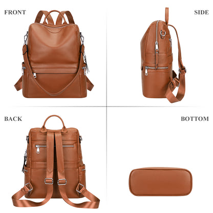 ALTOSY Genuine Leather Backpack Purse